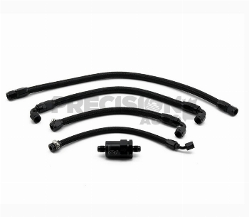 Hybrid Racing K-Series Swap Tucked Fuel Line Kit (92-00 Civic & 94-01 Integra)