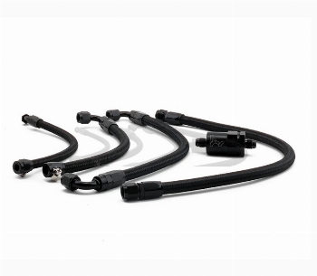 Hybrid Racing K-Series Swap Tucked Fuel Line Kit (92-00 Civic & 94-01 Integra)