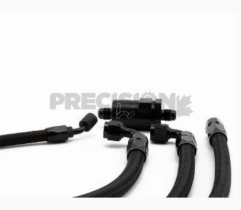 Hybrid Racing K-Series Swap Tucked Fuel Line Kit (92-00 Civic & 94-01 Integra)