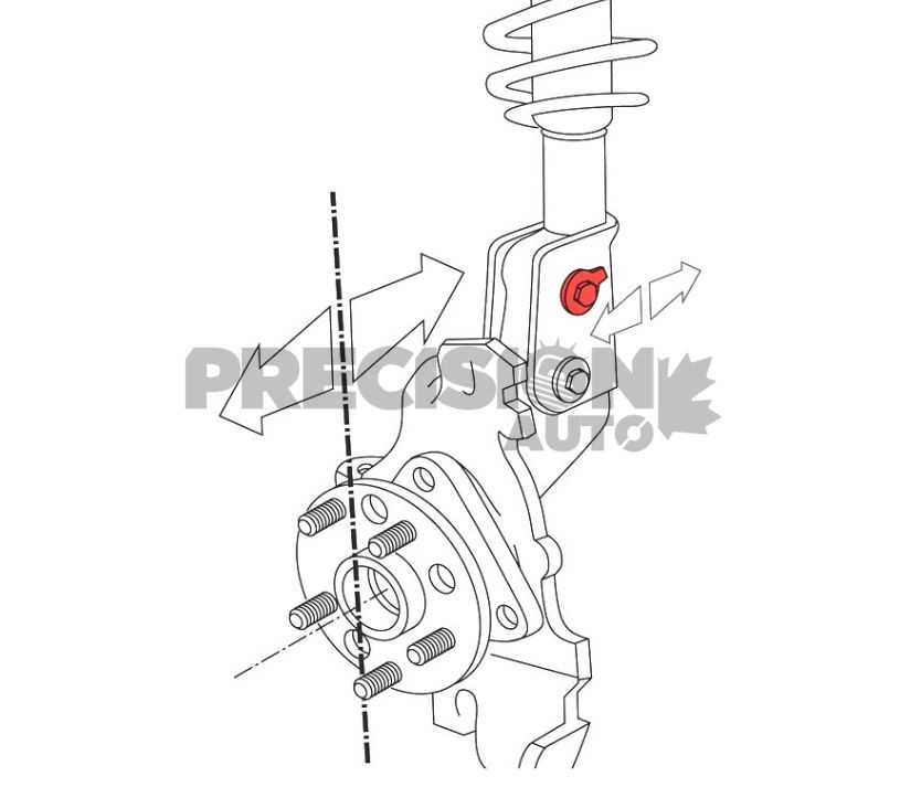 SPC - EZ CAM XR 16mm STRUT BOLTS (PAIR) Civic EP3 2002-2005  Civic Si 2014-2015