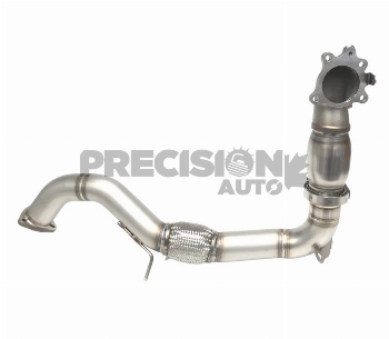 RV6 Catted Downpipe & Front Pipe Combo | 16-21 Civic 1.5T & Si