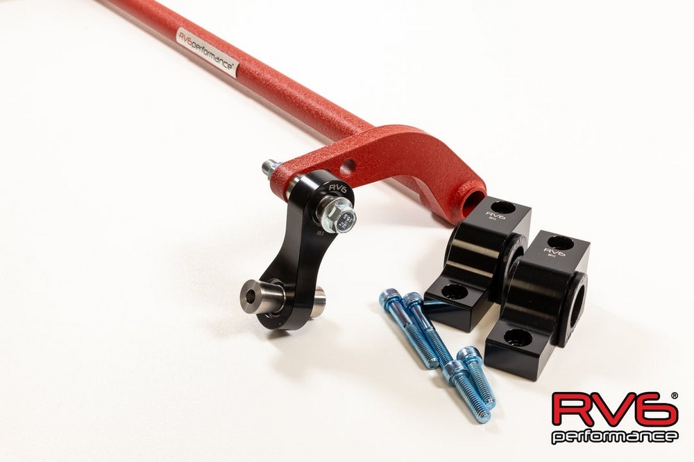 RV6 - Adjustable Chromoly Rear Sway Bar With Billet Endlinks FK8/FL5/DE5