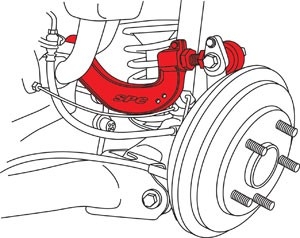 SPC -  Rear Camber Arm (1 side) Civic 2016-2025 / Integra / ++