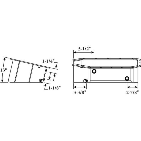 Moroso Steel Oil Pan Race Baffle K-Series
