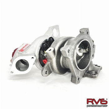 RV6 R660AS Antisurge / T51R RED Ball Bearing Turbo for ( FL5 / DE5 ) 2.0T With CF Inlet Pipe