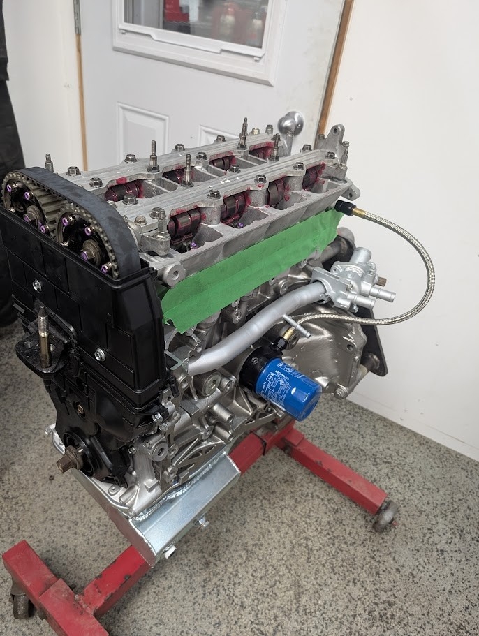 FULLY BUILD ENGINE B SERIES VTEC 2.2L W/SCAT 95MM STROKE
