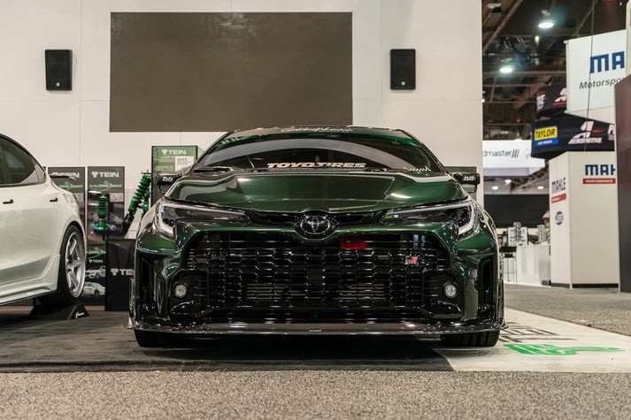 CSF - Stepped Core Intercooler System Silver 2023+ Toyota GR Corolla/2020+ GR Yaris High Performance