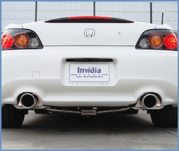 Invidia Q300 Catback Dual Stainless Steel Tip S2000 00+
