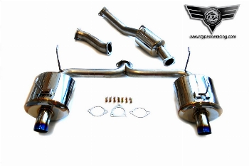 T1R 70R Sparrow EM-Limited Exhaust system (DUAL) for S2000
