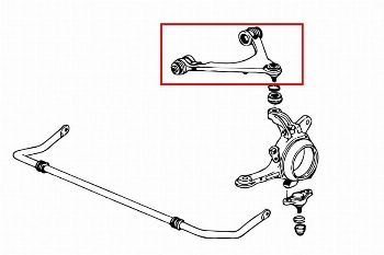 Hardrace - Hardened Rubber Adjustable Front Camber Arm - S2000  2000-2009