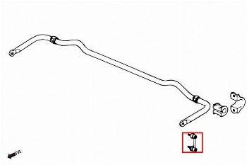 HARDRACE - Rear Reinforced Stabilizer Link - 2pcs/set ( S2000 )