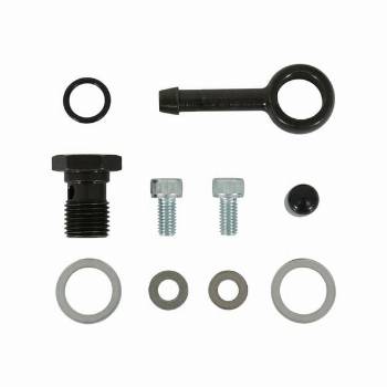AEM Fuel Pressure Regulator Inline Flange with 90 Degree Return Line Fitting