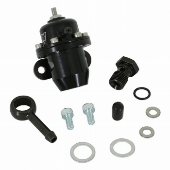 AEM Fuel Pressure Regulator Inline Flange with 90 Degree Return Line Fitting
