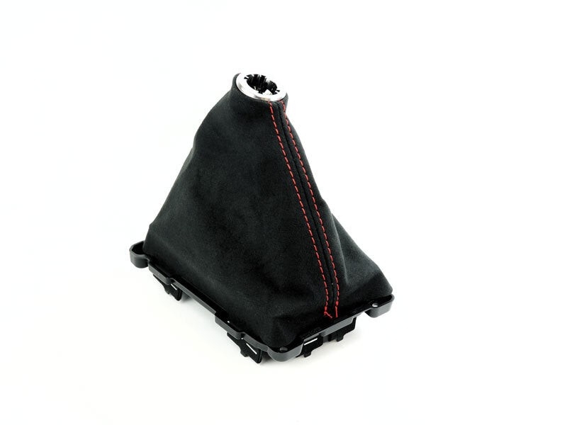 Civic Type R FL5 JDM Shifter Boot Black Alcantara With Red Stitches