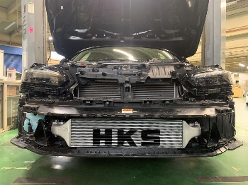 HKS Intercooler Kit with Piping - Honda Civic Type R FL5 2023+ Acura Integra Type S 2024+