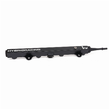 HYBRID RACING  BLACK FUEL RAIL WITH FG PUSH-ON FITTING 06+ CIVIC SI
