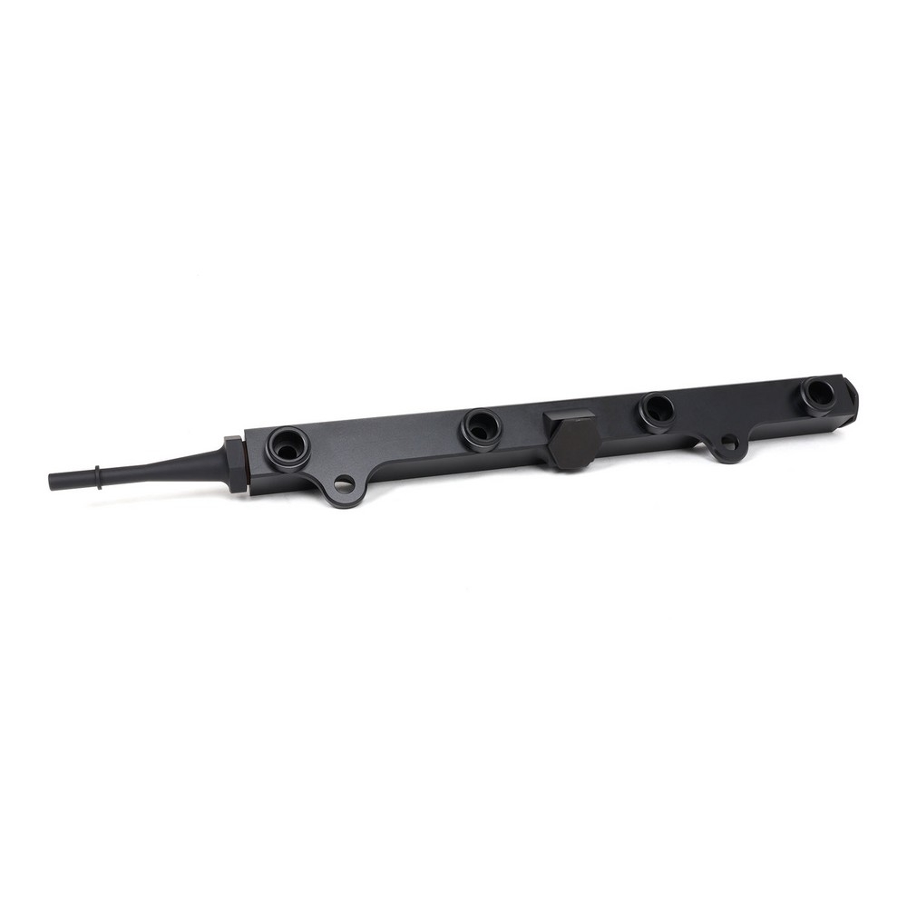 HYBRID RACING  BLACK FUEL RAIL WITH FG PUSH-ON FITTING 06+ CIVIC SI