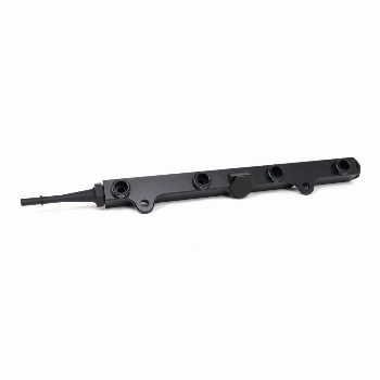 HYBRID RACING  BLACK FUEL RAIL WITH FG PUSH-ON FITTING 06+ CIVIC SI