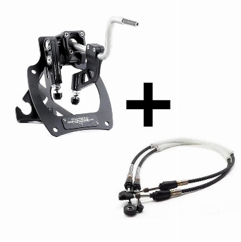 HYBRID RACING Short Shifter Assembly & Cable Combo (Civic EP3 2002-2005)