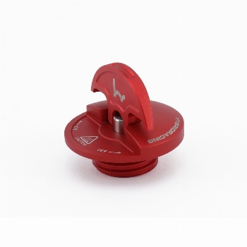 Hybrid Racing Oil Cap Slim Red