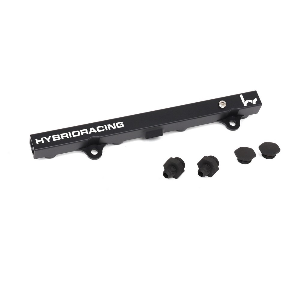 Hybrid Racing Universal Fuel Rail Swap Black