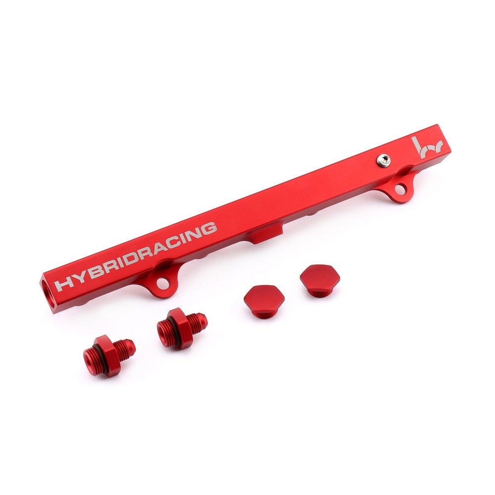 Hybrid Racing Universal Fuel Rail Swap RED