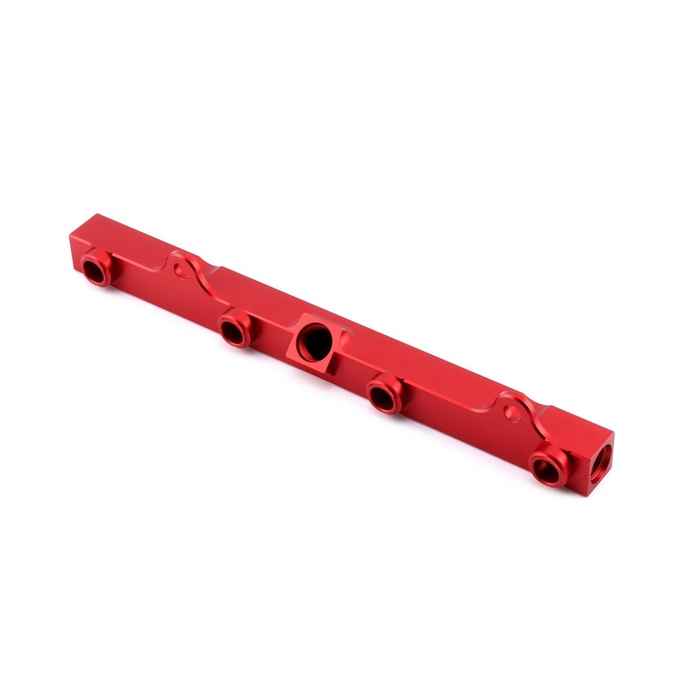 Hybrid Racing Universal Fuel Rail Swap RED