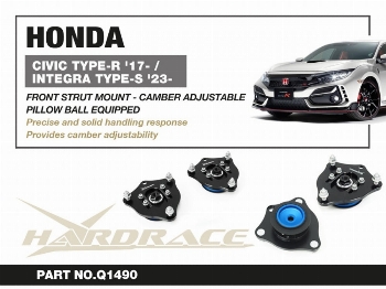HARDRACE Front Strut Mounts Civic Type R 2017-2025 Integra Type S 2024+