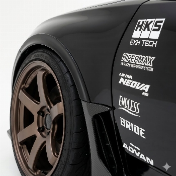HKS Fender Molding Honda Civic Type R FL5 2023+