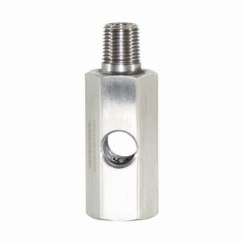 Racetronix - Oil Feed Adapter 1 x BSPM, 2 x NPTF, 1 x BSPF, SS