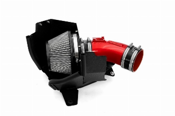 HPS Performance Air Intake Kit With Heat Shield, 2021-2025 Acura TLX Type S 3.0L Turbo, Red