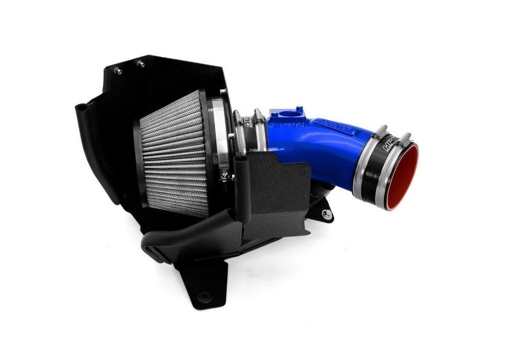 HPS Performance Air Intake Kit With Heat Shield, 2021-2025 Acura TLX Type S 3.0L Turbo, Blue