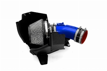 HPS Performance Air Intake Kit With Heat Shield, 2021-2025 Acura TLX Type S 3.0L Turbo, Blue