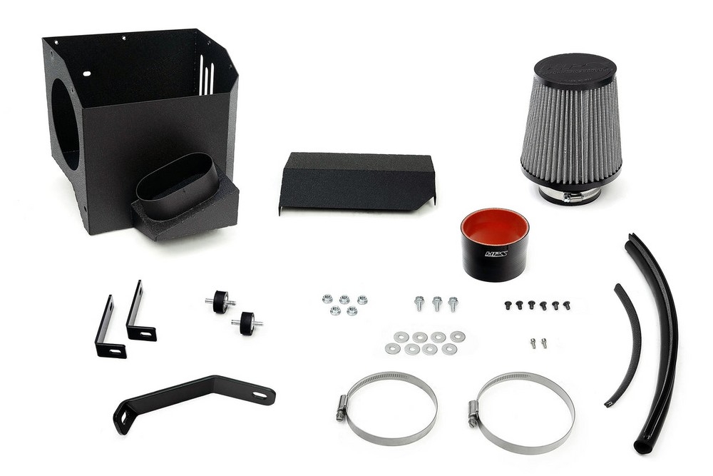 HPS Performance Air Intake With Heat Shield, Acura 2021-2025 TLX 2.0L Turbo POLISHED