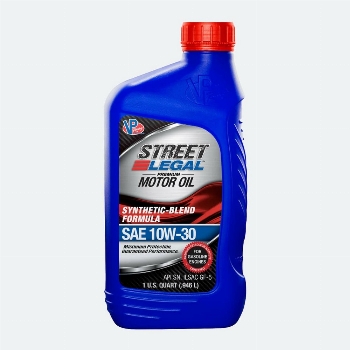 VP Racing 10W30 Motor Oil  Street Legal Synthetic-Blend Formula (GF-6)