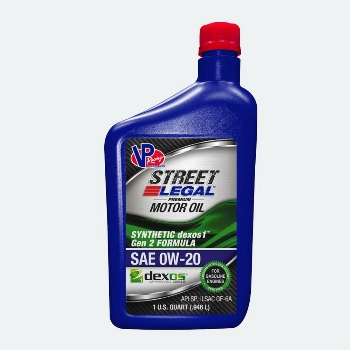 VP Racing 0W20 Motor Oil Street Legal Synthetic Formula (Dexos1)