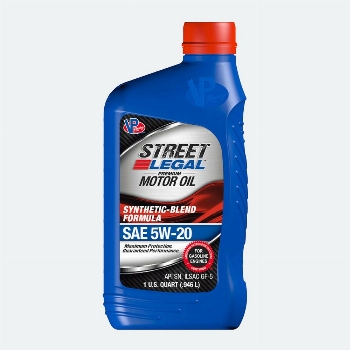 VP Racing 5W20 Motor Oil Street Legal Synthetic Blend Formula  (GF-6)