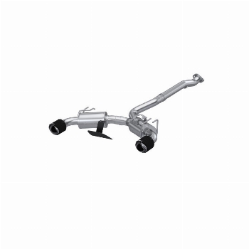 MBRP  T304 SS 3in Cat-Back Dual Split Rear w/ Carbon Fiber Tips / 23-26 Toyota Corolla GR