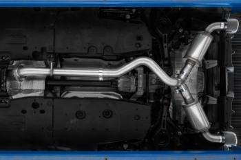 MBRP T304 SS 3in Cat-Back Dual Split Rear w/ Burnt End Tips / 23-26 Toyota Corolla GR