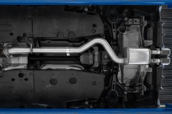 MBRP T304 SS 3in Cat-Back Dual Center Rear w/ Carbon Fiber Tips / 23-26 Toyota Corolla GR