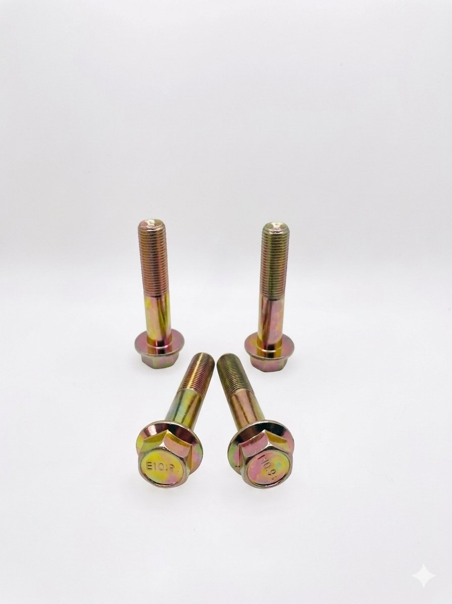 Hardrace - Hardened Rear Trailing Arm Bushing 2 PCS/SET  Add 4 PCS Installation Bolt Kit (Integra 1990-2001, Civic/CRX/Del Sol 1988-2000)