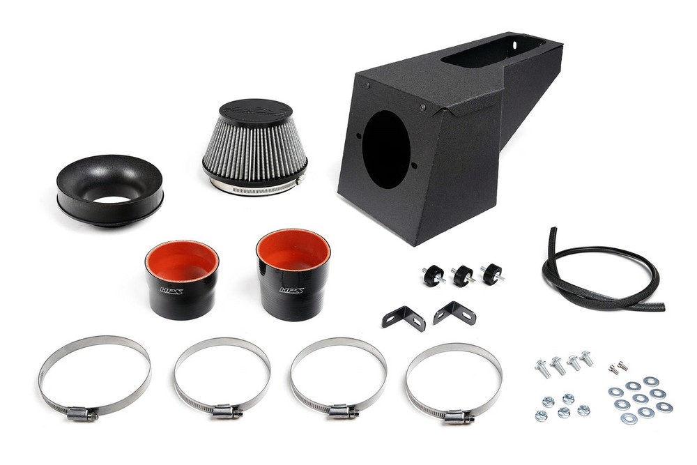 HPS Performance Air Intake Kit with Heat Shield, Acura 2019-2026 RDX 2.0L Turbo (BLACK)