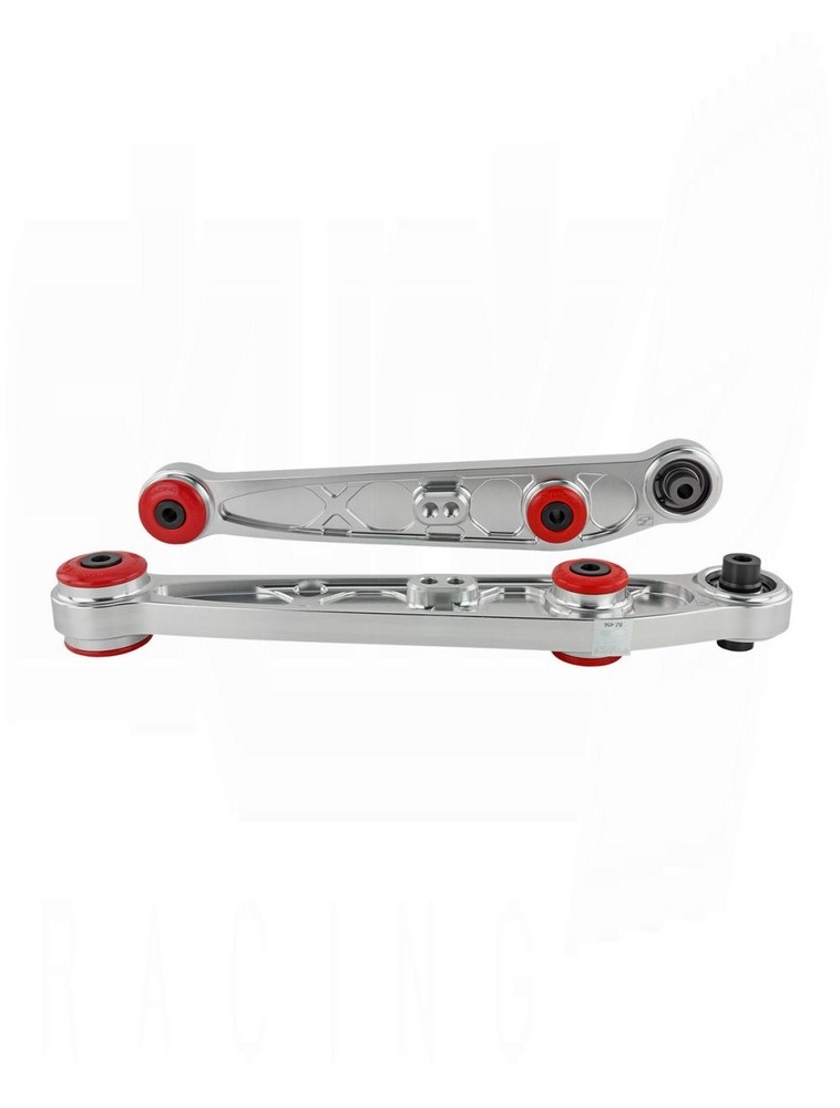 SKUNK2 Lower Control Arm Alpha, Clear Anodized Civic 1989-1995, Integra 1990-2001