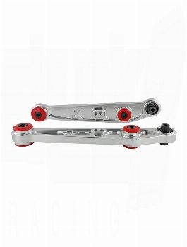 SKUNK2 Lower Control Arm Alpha, Clear Anodized Civic 1989-1995, Integra 1990-2001