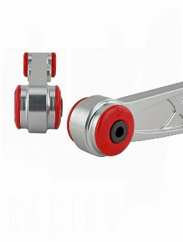 SKUNK2 Lower Control Arm Alpha, Clear Anodized Civic 1989-1995, Integra 1990-2001