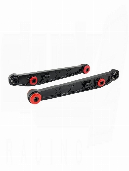 SKUNK2 Rear Lower Control Arms Alpha Black Civic 1996-2000