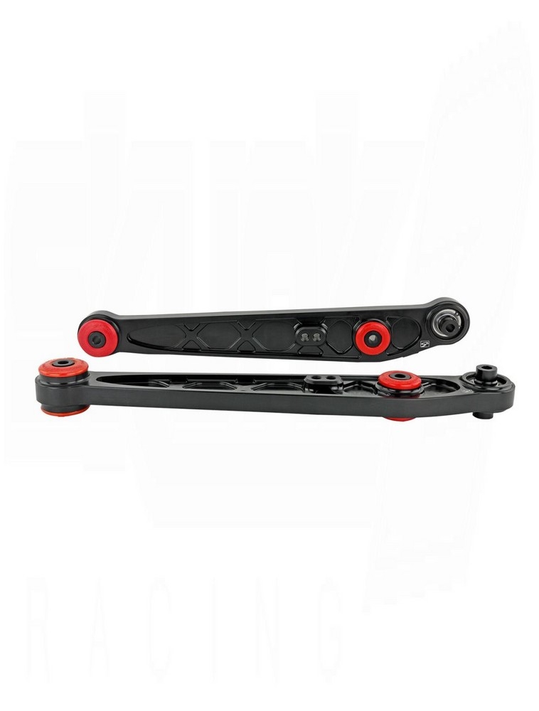 SKUNK2 Rear Lower Control Arms Alpha Black Civic 1996-2000