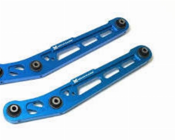 HARDRACE Hardened Rubber Rear Lower Control Arm - 2 pcs/set Blue Civic 1996-2000