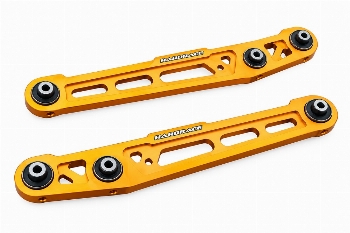 HARDRACE Hardened Rubber Rear Lower Control Arm - 2 pcs/set GOLD Civic 1996-2000
