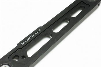 HARDRACE Hardened Rubber Rear Lower Control Arm - 2 pcs/set BLACK Civic 1996-2000